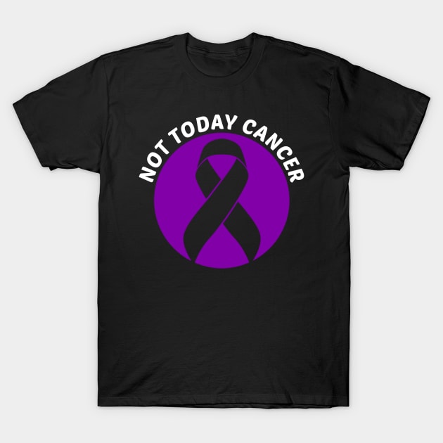 Not Today Cancer Lupus Awareness T-Shirt by Geek-Down-Apparel